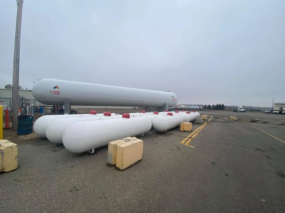 Buy 1000 Gallon Above Ground Propane Tanks Online Best ASME New Tanks — view 4
