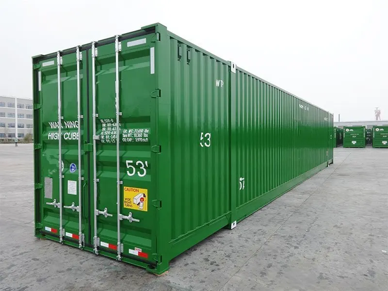 53-Fuß-Seecontainer High Cube (16,15 m), CSC-zertifiziert