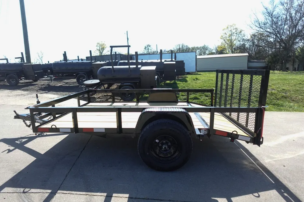 6′ 4″ x 10 Utility Trailer Dovetail Powder Coated 3,500lb Axle — view 5
