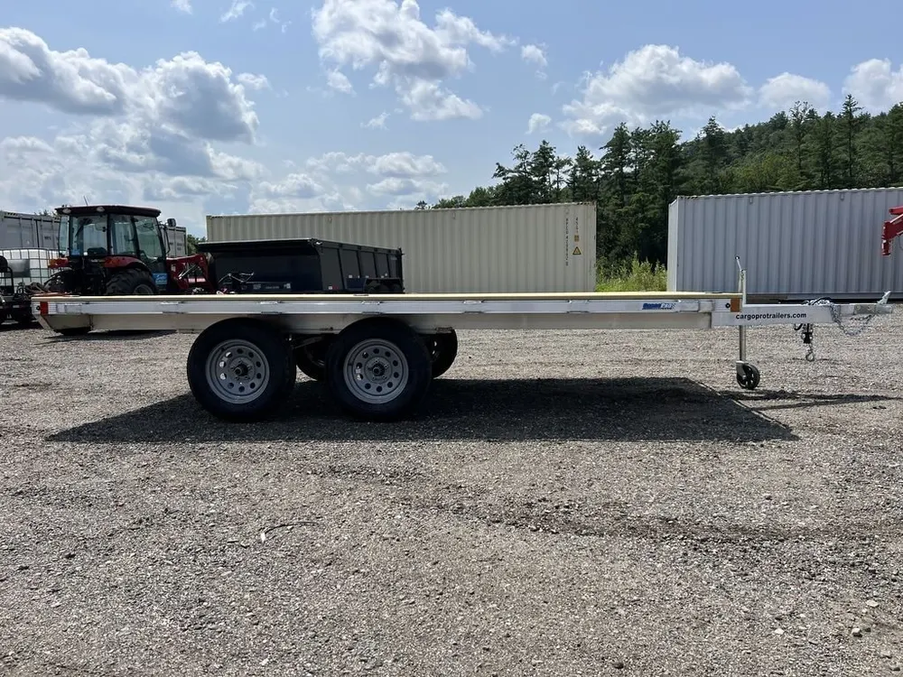 2024 Cargo Pro 101×14 Aluminum Deck Over Equipment Trailer w/D-Rings — view 7