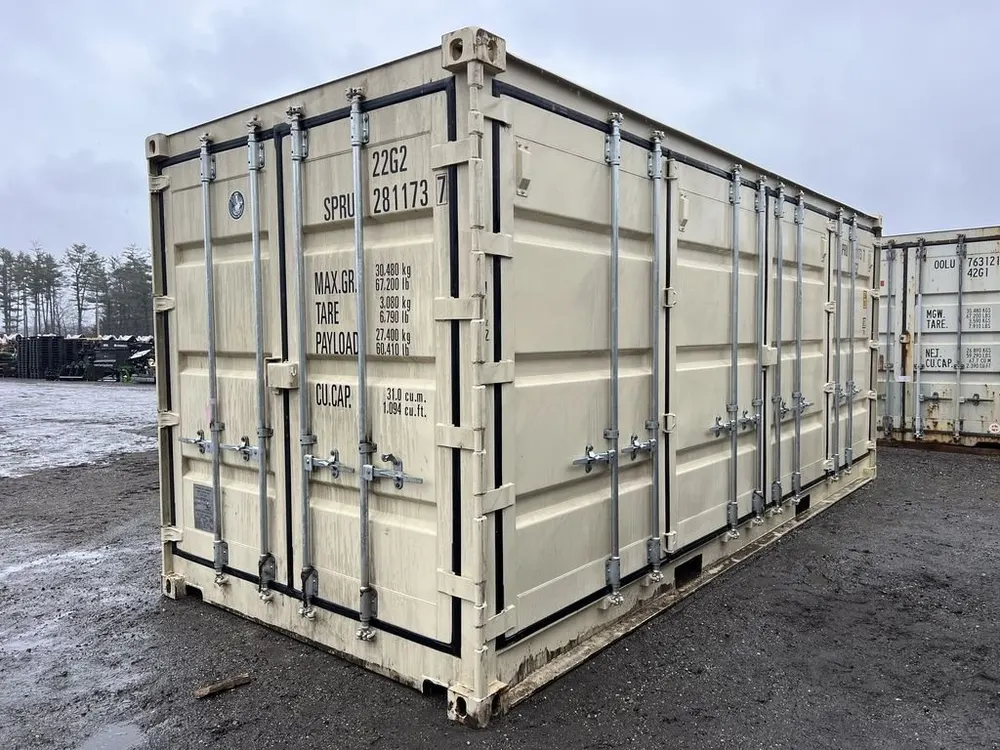 20-Fuß-Lagercontainer Standardhöhe, Open Side
