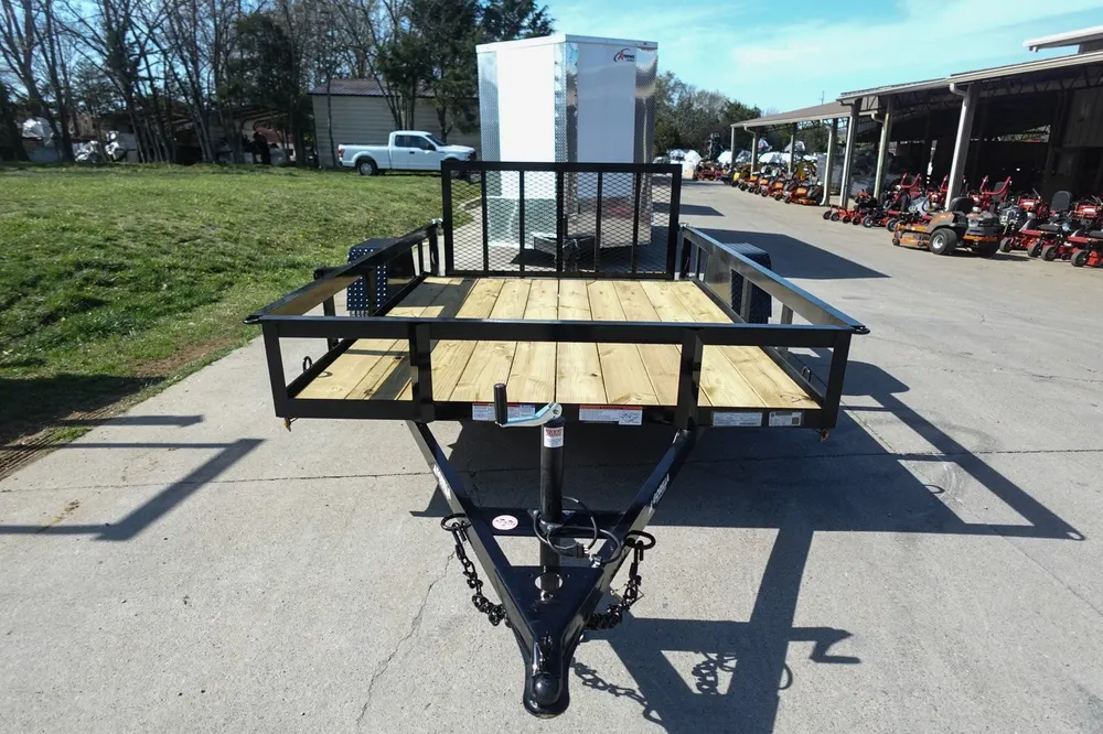 6′ 4″ x 10 Utility Trailer Dovetail Powder Coated 3,500lb Axle — view 3
