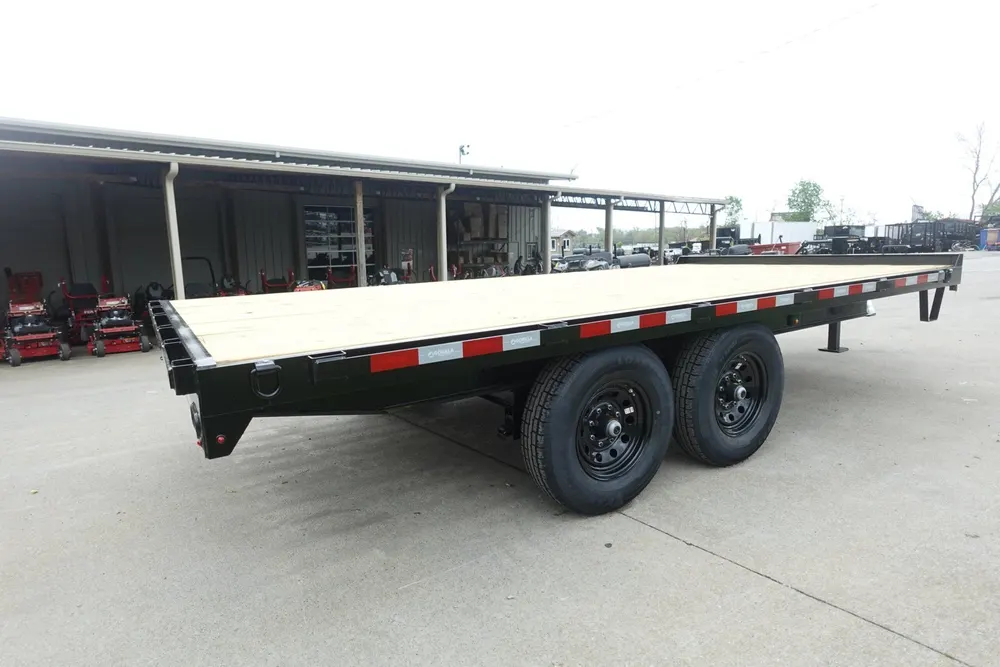 8.5×16 I-Beam Deckover Equipment Trailer 2 7k axles 14k GVWR — view 11