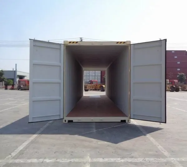 40-Fuß-High-Cube-Doppeltürcontainer, ISO-zertifiziert