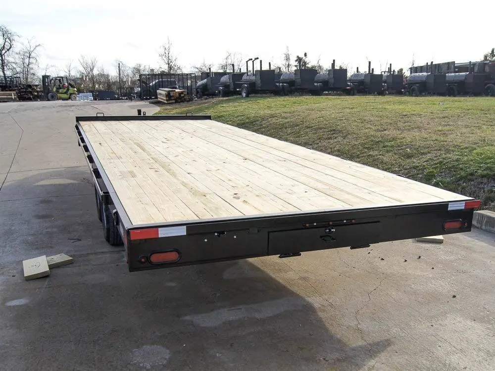 8.5×22 IBeam Deckover Equipment Trailer Straight Deck (2) 5200lb Axles — view 6
