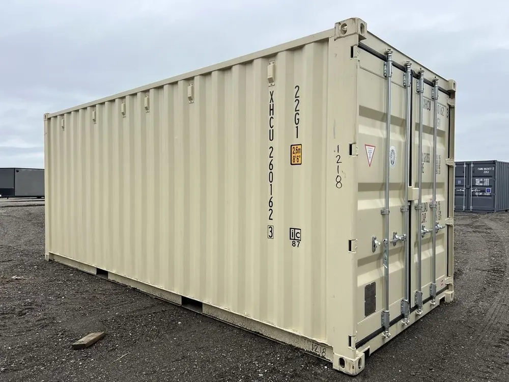 20-Fuß-Lagercontainer One-Trip, Standardhöhe, neuwertig