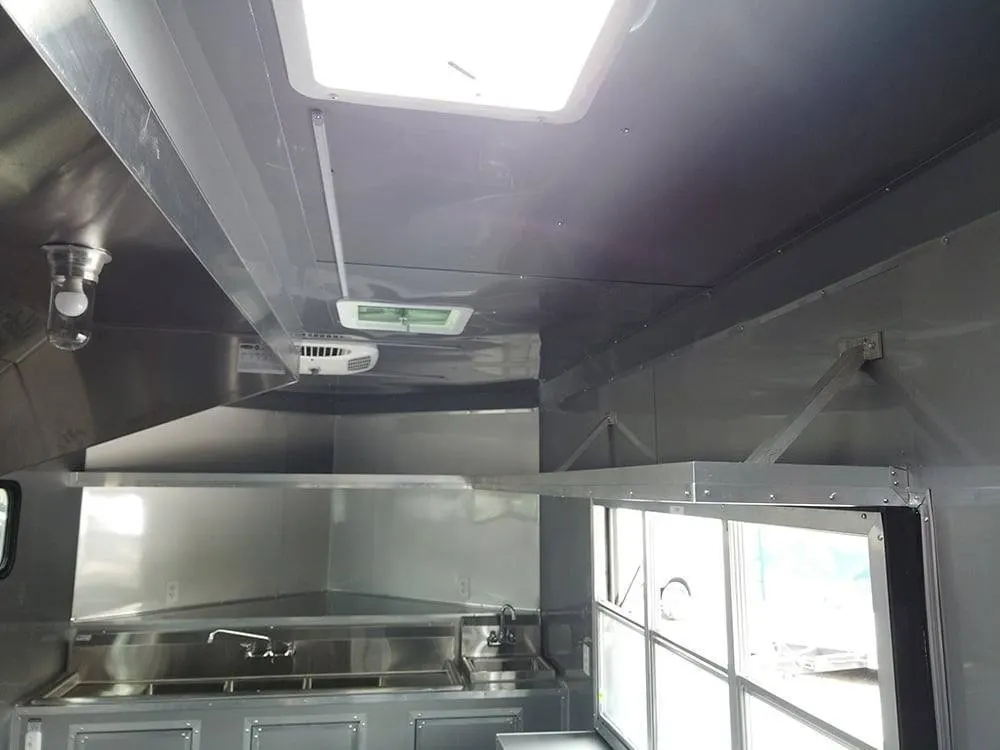 8.5 x 20′ Cobalt Blue Food Vending Concession Food Trailer — view 4
