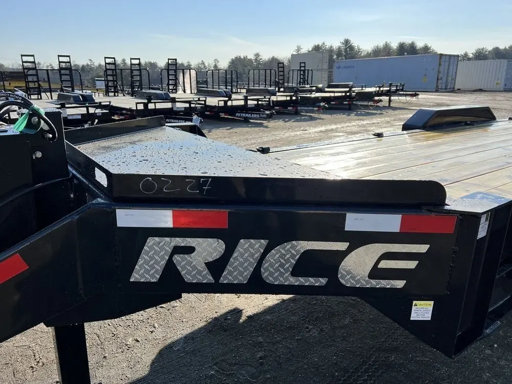 2024 Rice Trailers 7X18 Promax Industrial 21K Equipment w/Hydraulic Jack & Full Width Ramps — view 12