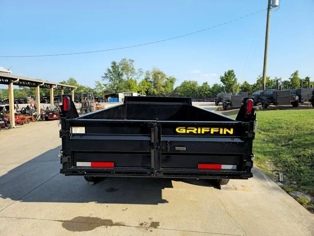 7′ X 14′ 2ft Sides Hydraulic Dump Trailer 7,000lb Axles 14K GVWR — view 6