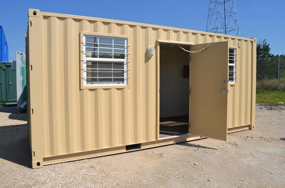 20-Fuß-Bürocontainer mit Klimatisierung, konfigurierbar
