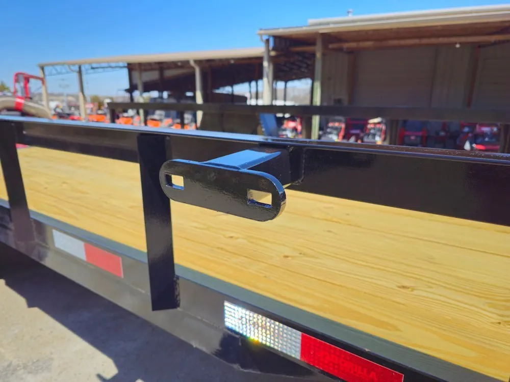 6’4″ x 14 Utility Trailer Dovetail With Gate Powder Coated 3,500lb Axle — view 6