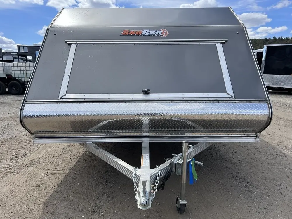 Sno Pro 101×12 Aluminum 2-Place Snowmobile Trailer w/Galvanized Package — view 10