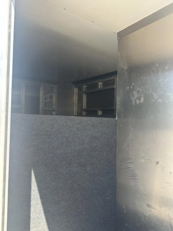 2020 Bloomer 4 Horse Stock Combo Trainer Tack Horse Trailer — view 6
