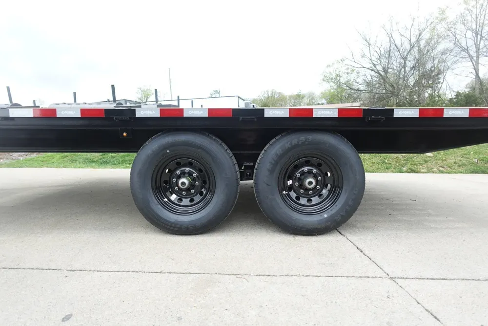 8.5×16 I-Beam Deckover Equipment Trailer 2 7k axles 14k GVWR — view 5