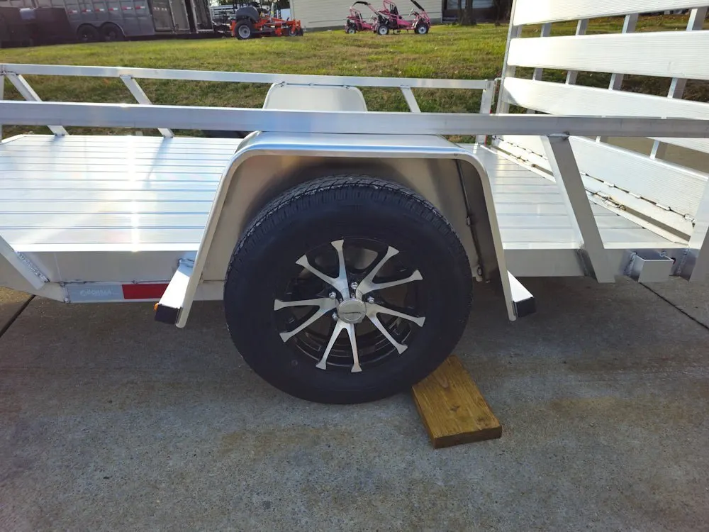 6.4′ X 10′ Gorilla Aluminum Utility Trailer With Gate 3,500lb Axle — view 5