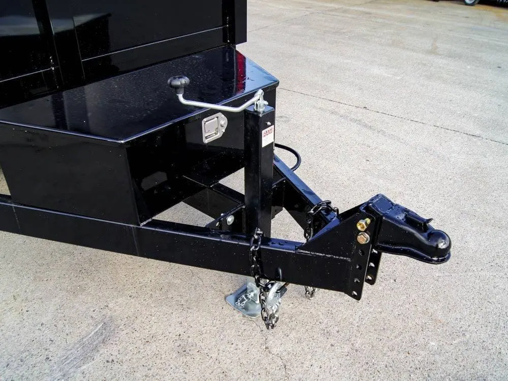 7×12 Hydraulic Dump Trailer with 3ft Sides (2) 6K Axles — view 12