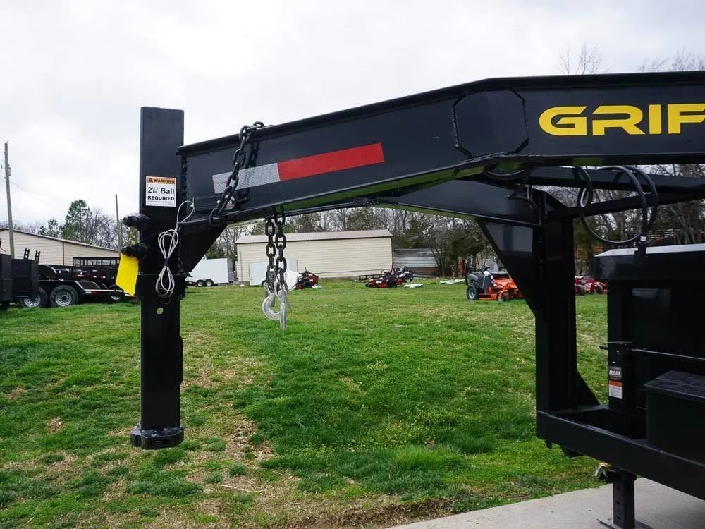 Hydraulic 7’x16′ 2ft Side Gooseneck Dump Trailer (2) 7K Axles — view 2