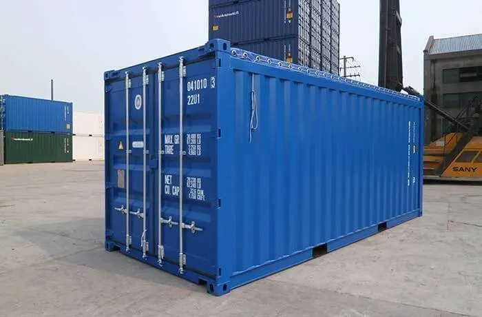 20-Fuß-Open-Top-Container mit Planendach