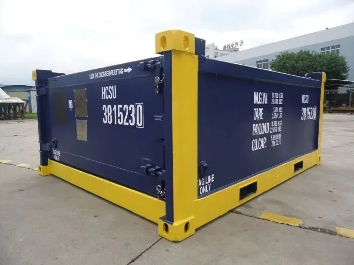 10-Fuß-Half-Height-Open-Top-Container DNV 2.7-1