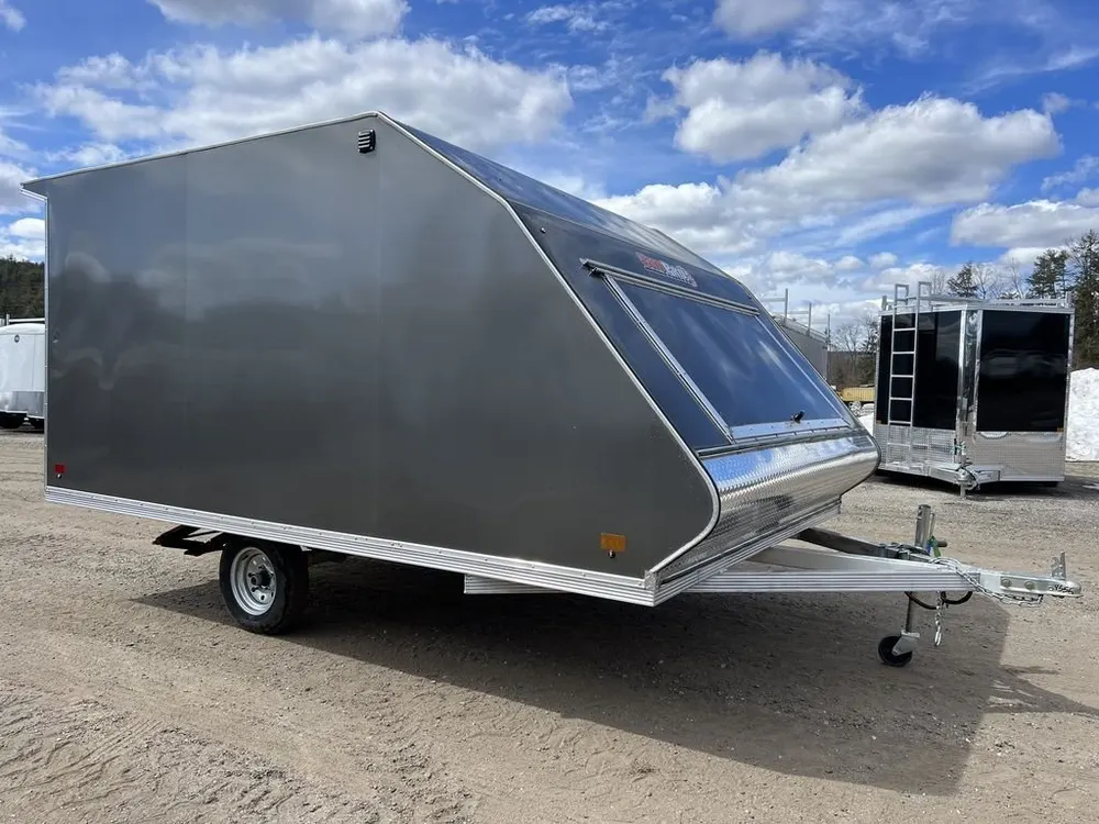 Sno Pro 101×12 Aluminum 2-Place Snowmobile Trailer w/Galvanized Package — view 9