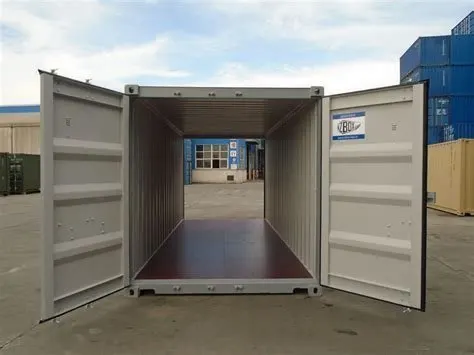 20-Fuß-Doppeltürcontainer, individuell anpassbar