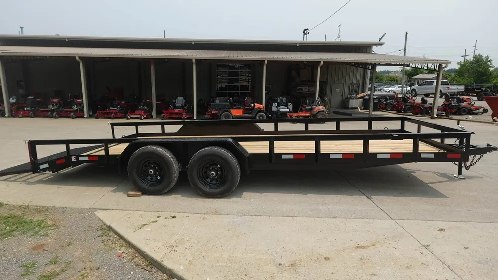 7×20 Heavy Duty Dovetail Utility Trailer (2) 5,200lb Axles with Brakes 10k GVWR — view 7