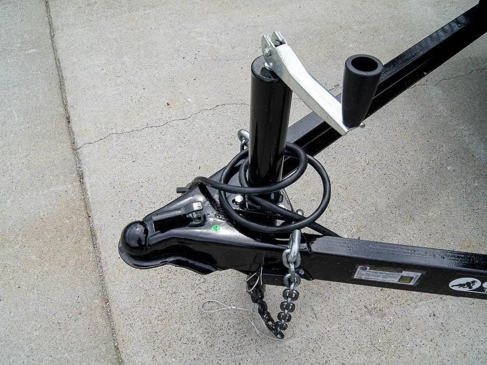 6.4×18 Powder Coated Dovetail Utility Trailer with 2ft Mesh Sides (2) 3500lb Axles — view 11