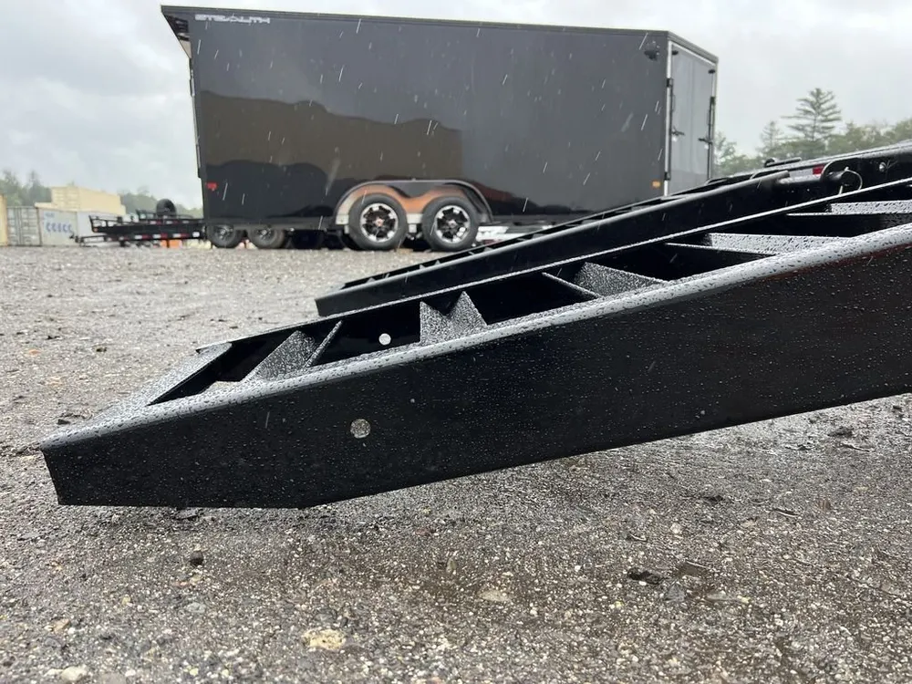2024 Rice Trailers 7×16 10K Equipment Hauler w/D-Rings, Spare Mount, & Toolbox — view 6