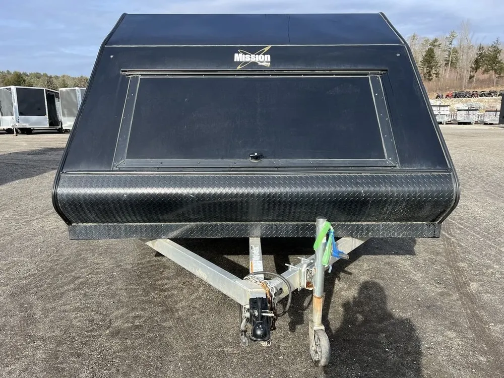 2021 Mission Trailers 101×12 Aluminum 2-Place Crossover/Hybrid w/Blackout PKG — view 10