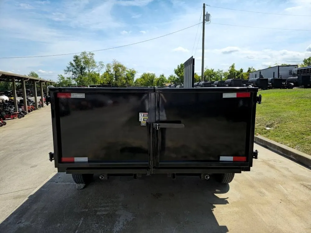 7×16 IBeam Hybrid Hydraulic Dump Trailer with 3ft Sides (2) 6K Axles — view 7