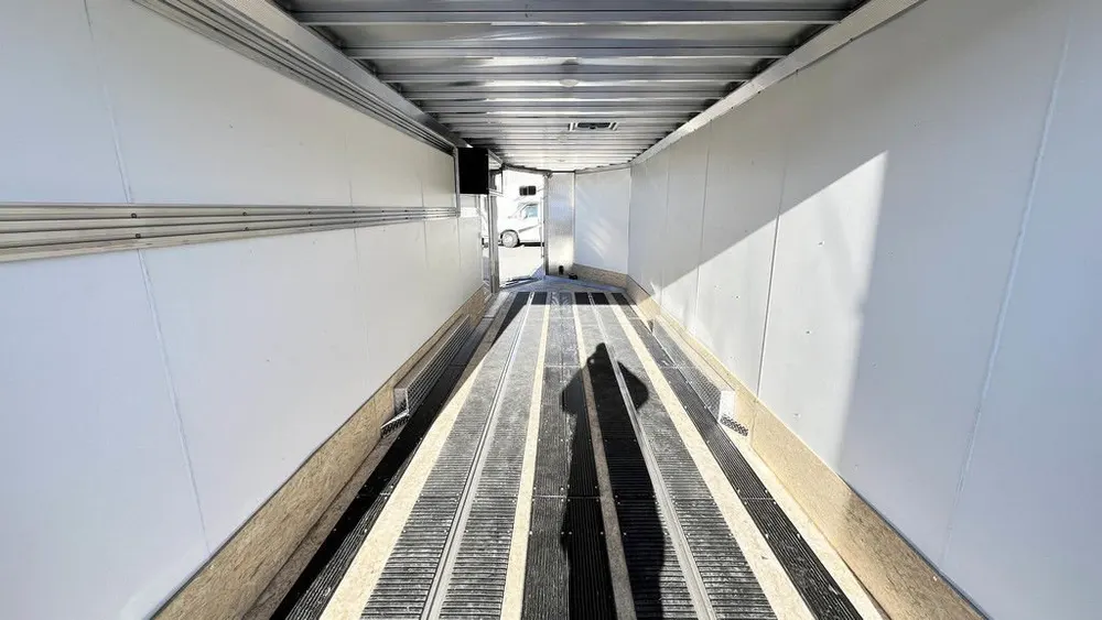 2024 Sno Pro 7.5×22 Aluminum 4-Place Drive In/Out w/Extra Height, Mats & Guides, Canopy — view 12