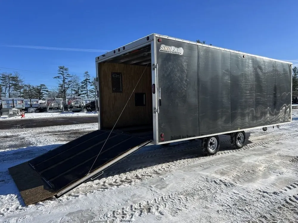 2008 Sno Pro 101×20 Aluminum 4-Place w/Interior Spare Mount, Mats & Guides — view 12