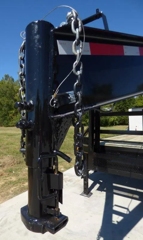 Equipment Trailer 8.5′ x 25′ – Gooseneck Flatbed Car Hauler — view 6