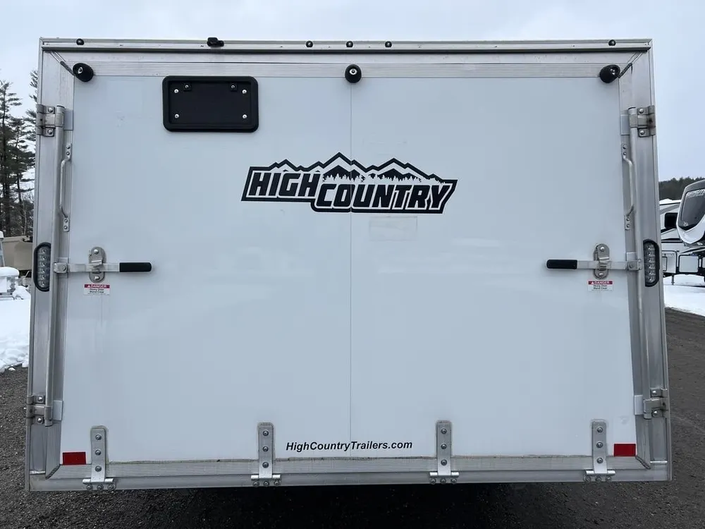 High Country Trailers 101×12 Aluminum 2-Place Hybrid w/Track Mats — view 6