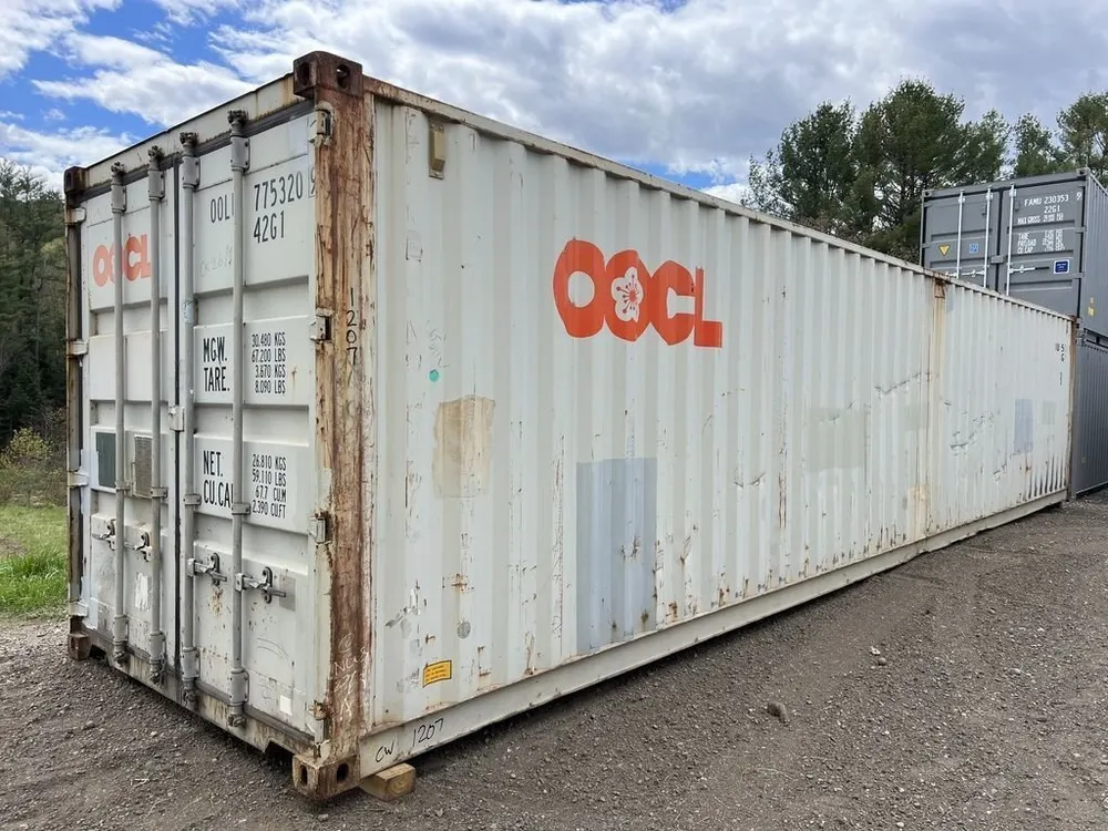 40′-Lagercontainer Standardhöhe, cargo-tauglich