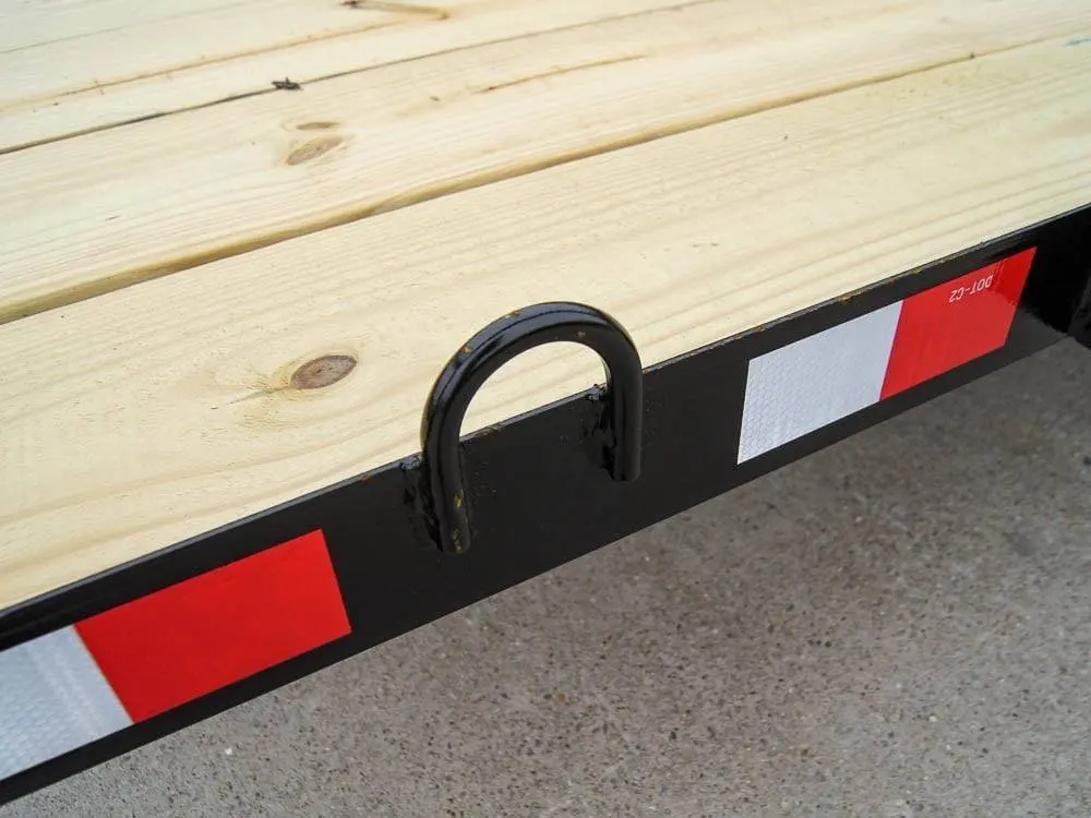 6.4×16 Tube Top Dovetail Utility Trailer (2) 3,500lb Axles — view 12