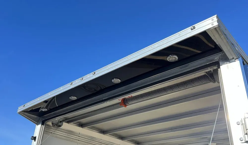 2024 Sno Pro 7.5×22 Aluminum 4-Place Drive In/Out w/Extra Height, Mats & Guides, Canopy — view 11