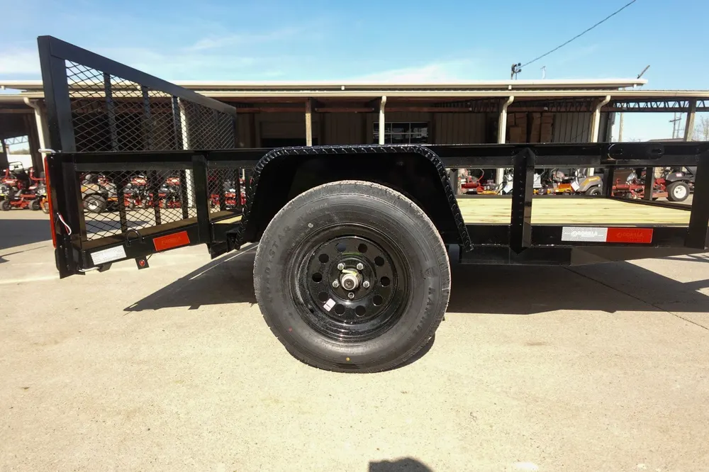 6′ 4″ x 10 Utility Trailer Dovetail Powder Coated 3,500lb Axle — view 10