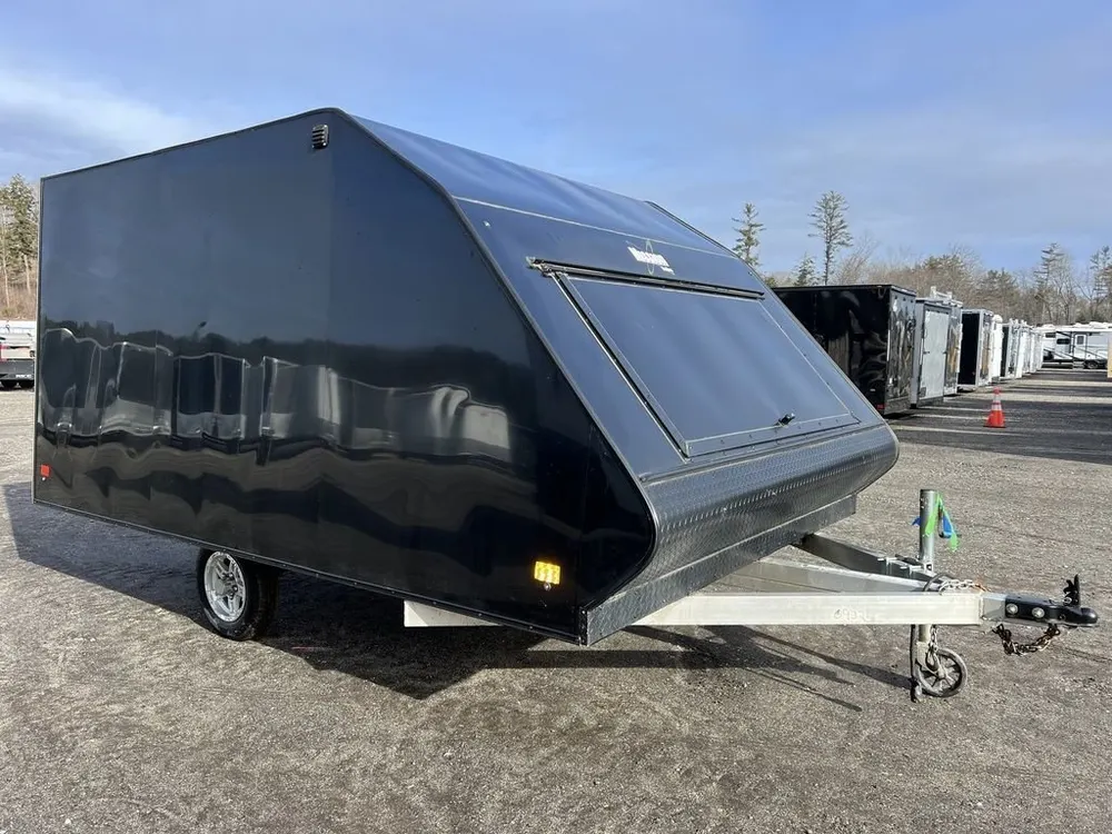 2021 Mission Trailers 101×12 Aluminum 2-Place Crossover/Hybrid w/Blackout PKG — view 9