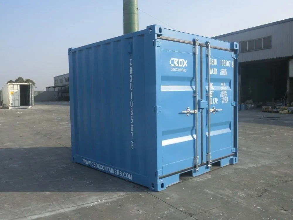10-Fuß-Standardcontainer aus Stahl, platzsparend