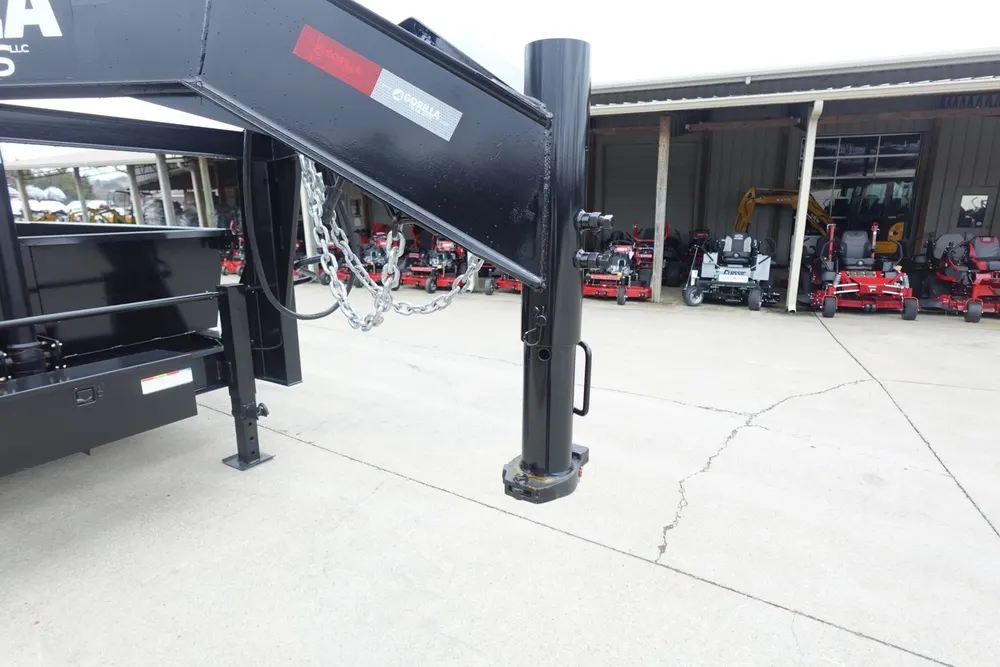 7×16 Gorilla Telescopic Gooseneck IBeam Dump Trailer 2ft Sides (2) 7K Axles — view 10