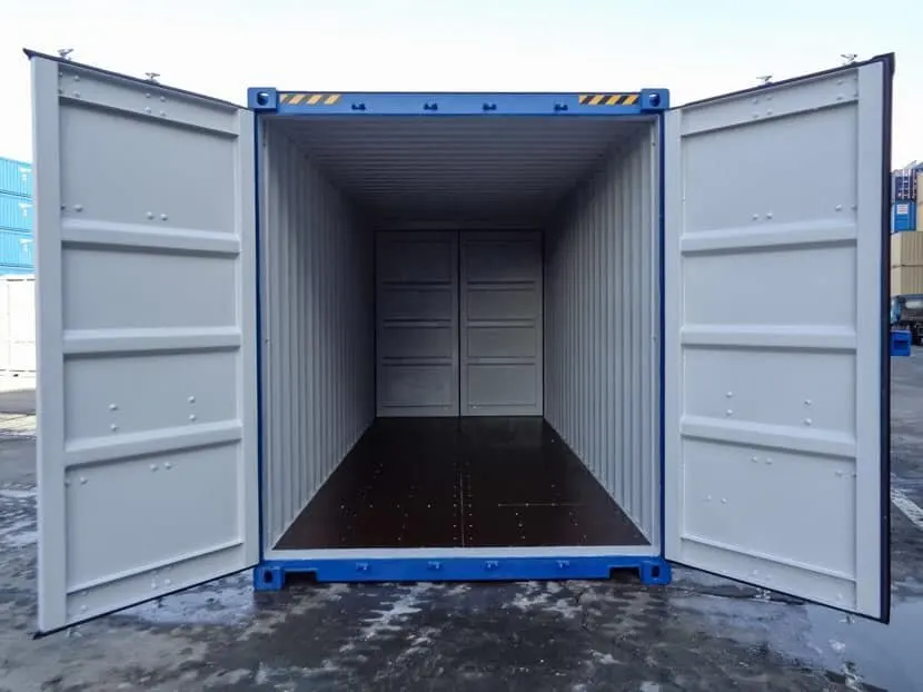 20-Fuß-High-Cube-Doppeltürcontainer