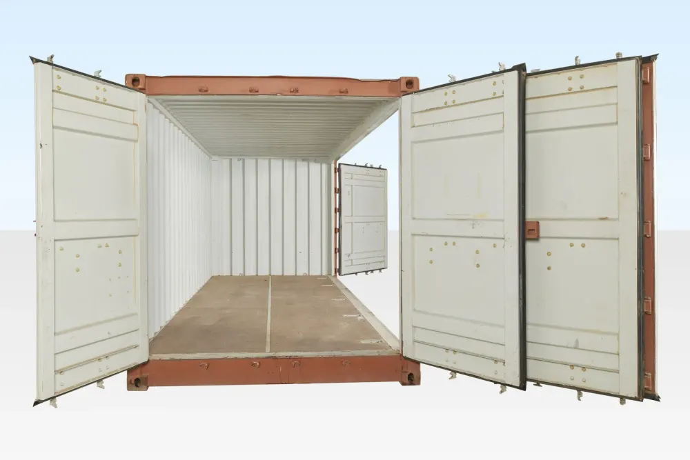 20-Fuß-Open-Side-Container gebraucht (Full Side Access)