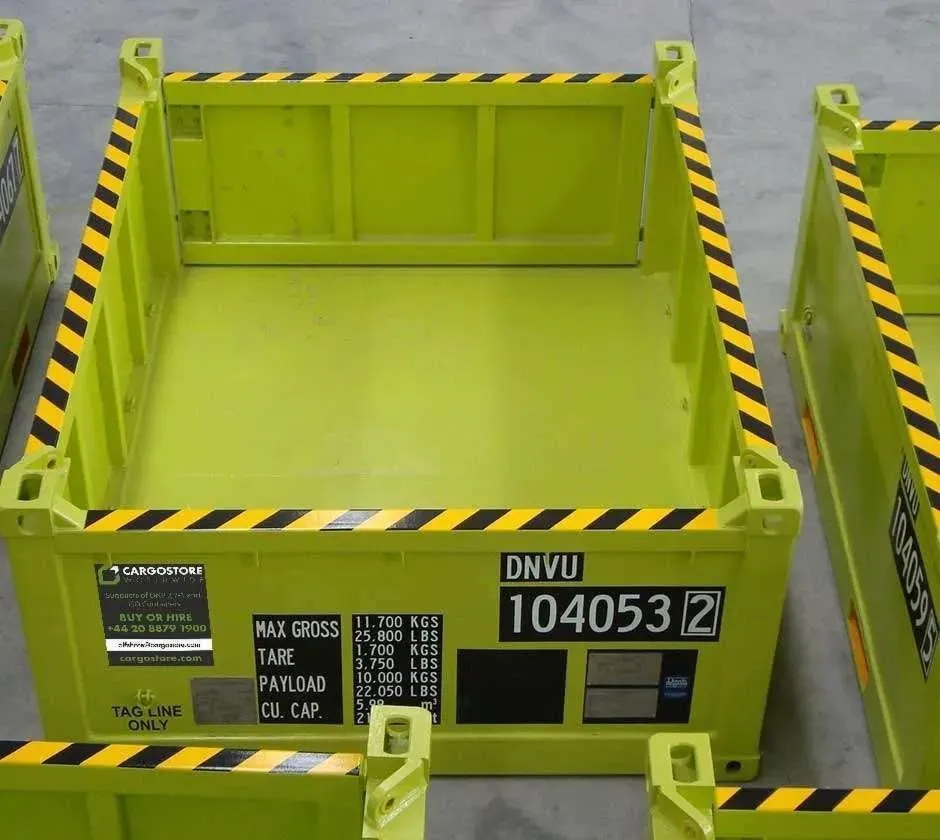 10-Fuß-Half-Height-Open-Top-Container DNV 2.7-1