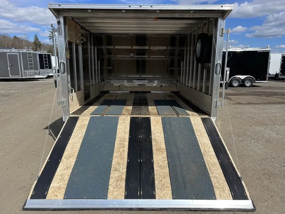 Sno Pro 101×12 Aluminum 2-Place Snowmobile Trailer w/Galvanized Package — view 11