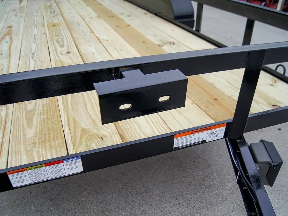 6.4×14 Straight Deck Off Road ATV/UTV Utility Trailer (2) 3,500lb Axles — view 11