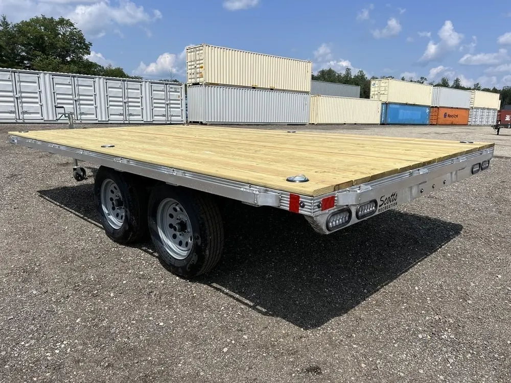2024 Cargo Pro 101×14 Aluminum Deck Over Equipment Trailer w/D-Rings — view 5