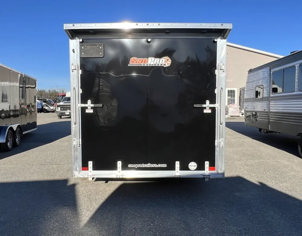 2024 Sno Pro 7.5×22 Aluminum 4-Place Drive In/Out w/Extra Height, Mats & Guides, Canopy — view 8