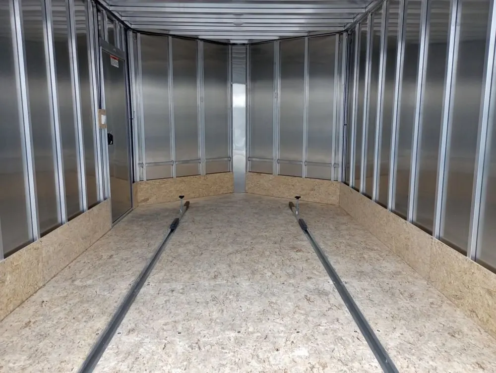 2024 Mission Trailers 101×12 Aluminum 2 Place Crossover 3.0 w/Side X Side Pkg, Rear Canopy — view 10