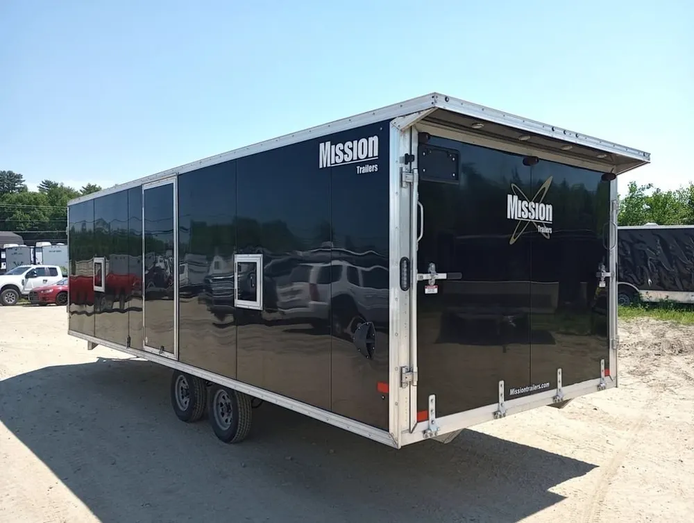 Mission Trailers 101×22 Aluminum 4-Place Drive In/Out Deckover w/Galvanized Package — view 7